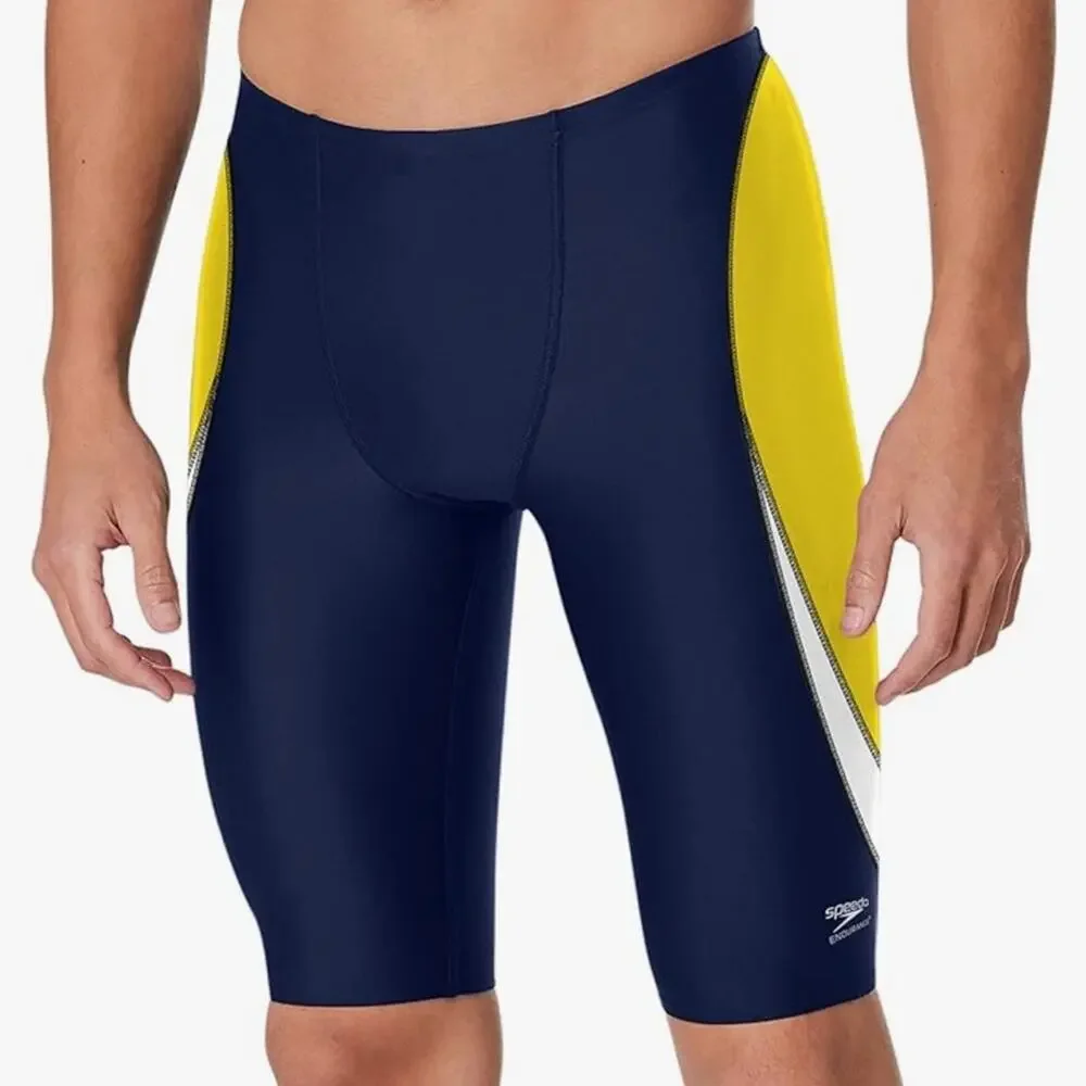 Speedo Mens 22 Standard‎ Swimsuit Jammer Endurance+ Splice Team Colors 22
